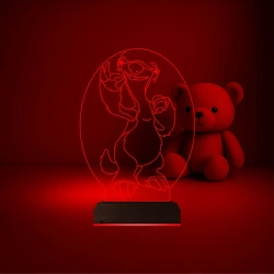 Çocuk Odası Çizgi Film 3D Lamba - Masa Gece Lambası Çocuk Odası Çizgi Film 3D Lamba - Masa Gece Lambası