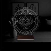 Astroloji Koç Burcu Kişiye Özel 3D Lamba - Masa Gece Lambası Astroloji Koç Burcu Kişiye Özel 3D Lamba - Masa Gece Lambası