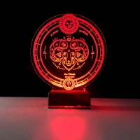 Astroloji Koç Burcu Kişiye Özel 3D Lamba - Masa Gece Lambası Astroloji Koç Burcu Kişiye Özel 3D Lamba - Masa Gece Lambası