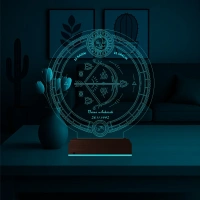 Astroloji Yay Burcu Kişiye Özel 3D Lamba - Masa Gece Lambası