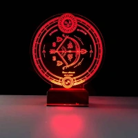 Astroloji Yay Burcu Kişiye Özel 3D Lamba - Masa Gece Lambası